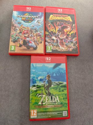 Carcasas Nintendo Switch (3 unidades)