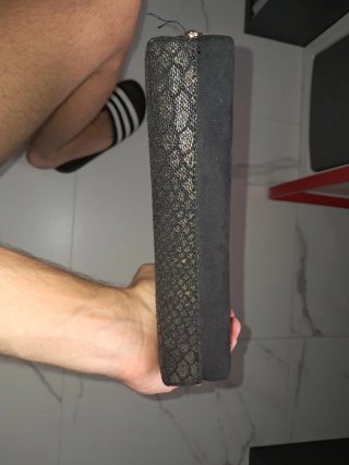 Bolso Chima Negro/Plateado Nuevo