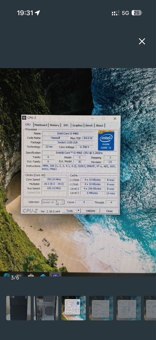 Ordenador Intel Core i5 con Windows 10