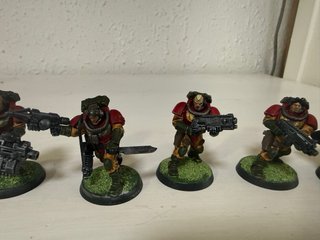 5 Figuras Warhammer Scouts