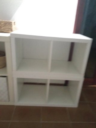 Módulos de almacenaje Ikea blanco