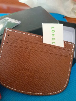 Portafoglio e porta carte Longchamp Marrone