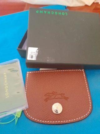 Portafoglio e porta carte Longchamp Marrone