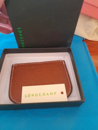 Portafoglio e porta carte Longchamp Marrone