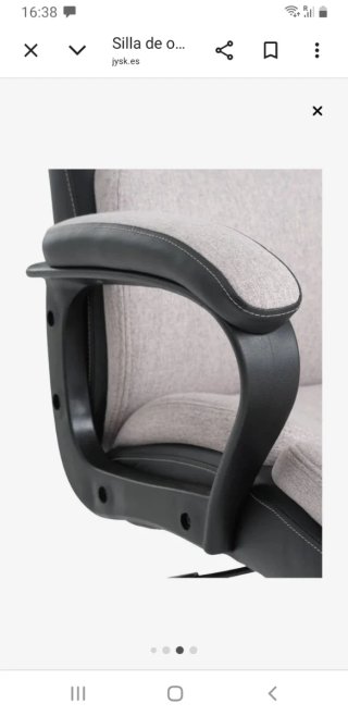Silla de oficina MARBJERG polipiel