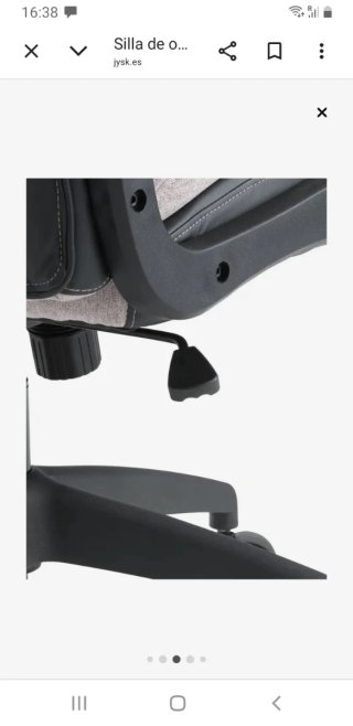 Silla de oficina MARBJERG polipiel