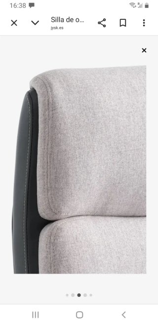 Silla de oficina MARBJERG polipiel