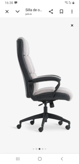 Silla de oficina MARBJERG polipiel
