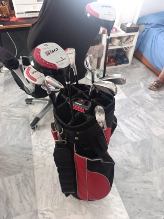Set Palos Golf Masters 330 más accesorios
