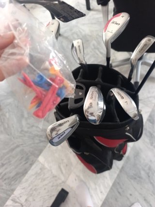 Set Palos Golf Masters 330 más accesorios