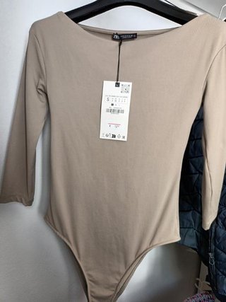 Body Zara Talla S Beige
