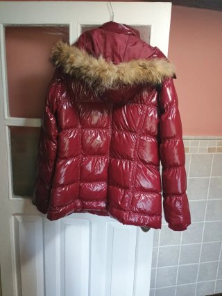 Chaquetón acolchado invierno rojo
