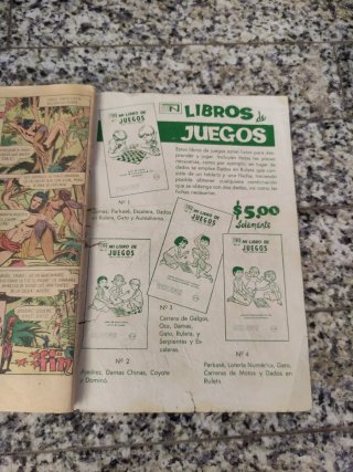 Cómic lote Tarzán años 71/73
