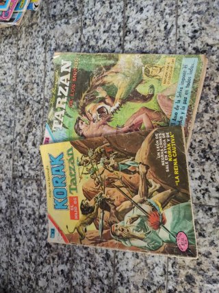 Cómic lote Tarzán años 71/73