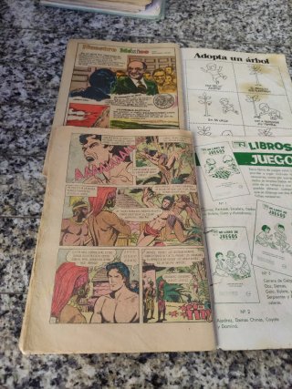 Cómic lote Tarzán años 71/73