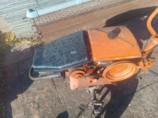 Motocultor Arado Naranja