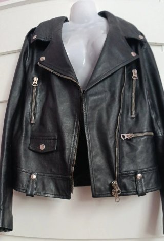 Chaqueta de cuero muy suave