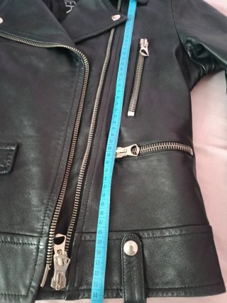 Chaqueta de cuero muy suave