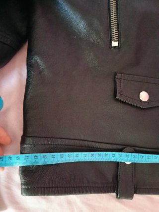 Chaqueta de cuero muy suave