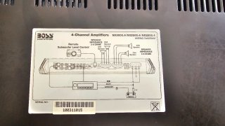 Etapa de Potencia Boss NX2000.4 2000W