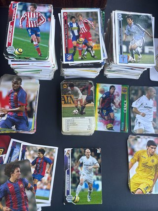 Lote cromos fútbol antiguos