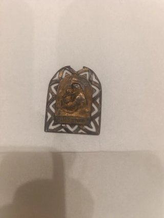 Lote 6 Medallas Antiguas y Pasador Corbata