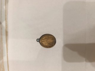 Lote 6 Medallas Antiguas y Pasador Corbata