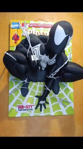 Poster 3D Venom Relieve Marvel Comics