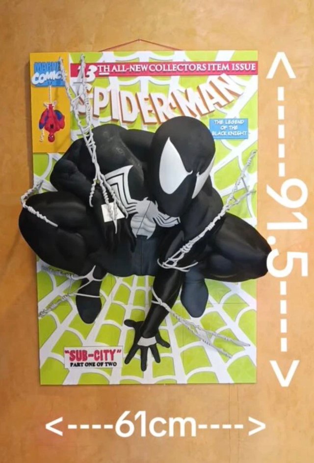 Poster 3D Venom Relieve Marvel Comics