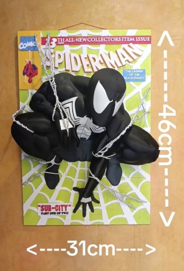 Poster 3D Venom Relieve Marvel Comics