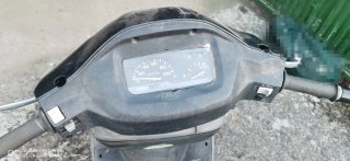 Suzuki AN125 Scooter Negro/Verde