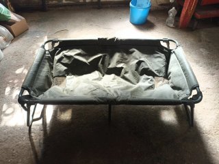Cuna de carpfishing plegable