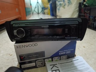 Radio Kenwood KMM-203 USB iPod/Android