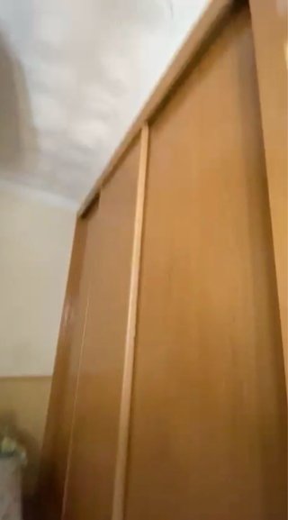 Armario empotrado madera desmontado