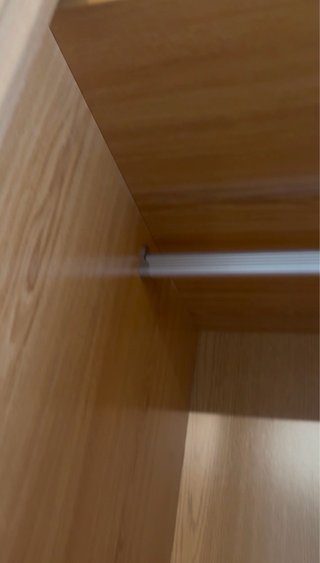Armario empotrado madera desmontado