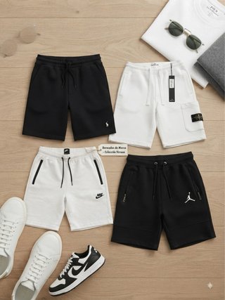 Bermudas de Marca Jordan, Nike, Polo, Stone Island