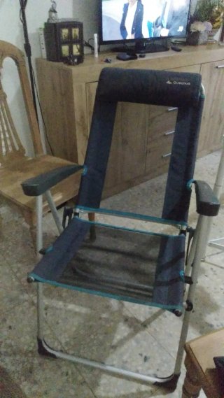 Seggiolino pieghevole Quechua blu