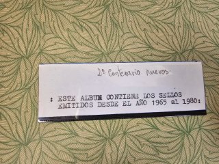 Sellos España 1965-2002 Álbumes completos