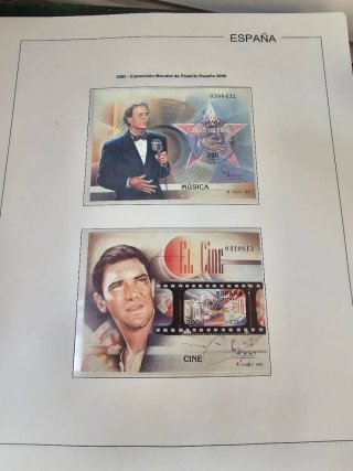 Sellos España 1965-2002 Álbumes completos