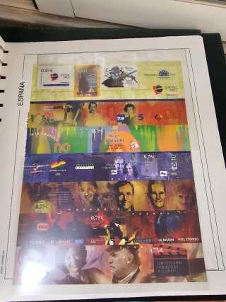Sellos España 1965-2002 Álbumes completos