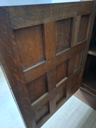 Mueble de salón madera roble