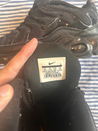 Nike Air Max Plus TN Negras Rojas