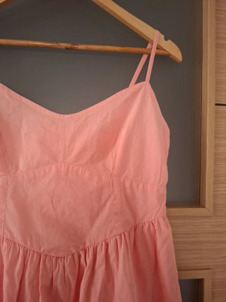Vestido rosa tirantes