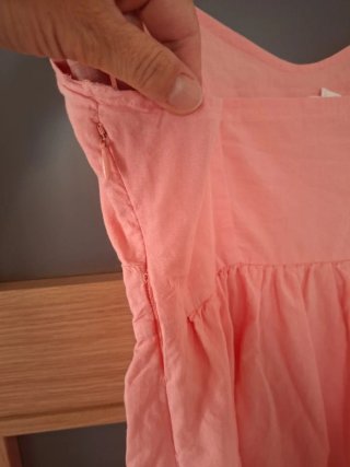 Vestido rosa tirantes