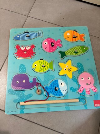 Puzzle magnético Goula animales marinos