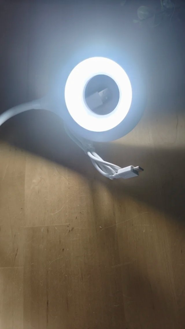 Lámpara LED Escritorio con Pinza USB