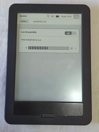 Libro Elettronico Bq Cervantes Touch Nero