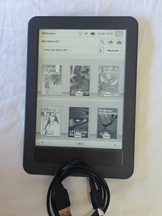 Libro Elettronico Bq Cervantes Touch Nero