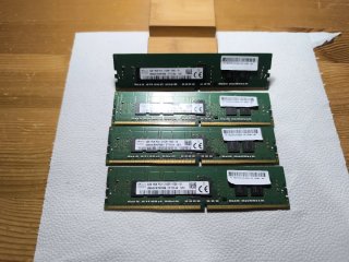 4x SK hynix 4GB DDR4 PC4-2133P