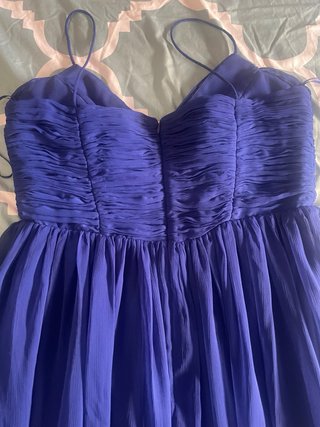 Vestido largo azul Klein Mango Talla L + Chal azul